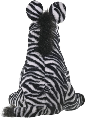 Wild Republic Zebra Plush, Stuffed Animal, Plush Toy, Regali per bambini, Cuddlekins 12 pollici, Multicolore