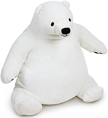 23.6in orsacchiotto marrone scuro giocattolo di peluche simulazione djungelskog orsacchiotto ricoperto animale bambola casa