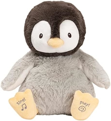 GUND Bambino animato Flappy l'elefante di peluche, giocattolo per bambini da 0 anni in su, grigio, 12"