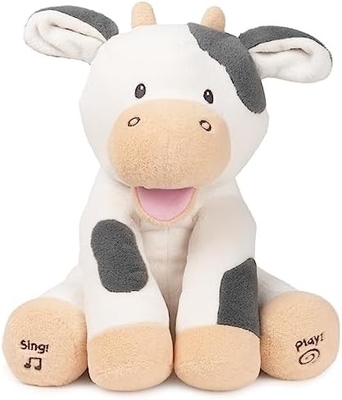GUND Bambino animato Flappy l'elefante di peluche, giocattolo per bambini da 0 anni in su, grigio, 12"