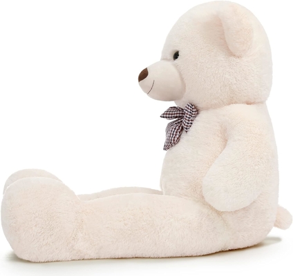 Misscindy Giant Teddy Bear Animali di peluche ripieni per ragazza o bambini 47 pollici, (bianco)