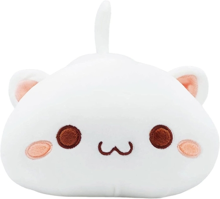 Onsoyours Cute Kitten Plush Toy 25.5&quot; Stuffed Animal Pet Kitty Soft Anime Cat Large Plush Pillow for Kids (Bianco A, 25.5