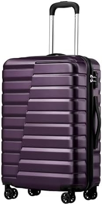 Valigia PC ABS TSA bagagli 3 pezzi set chiusura giratore Carry on (blu teal)