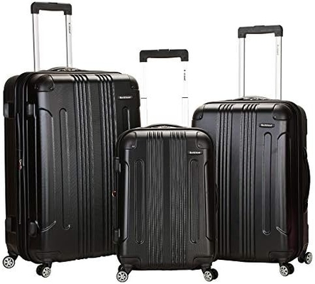 Bagaglio espandibile con ruote a rotazione, multicolore, portabagagli da 20 pollici