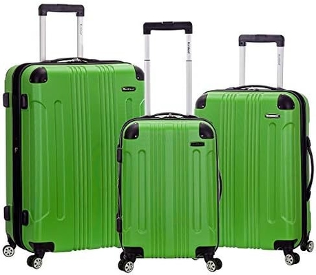 Bagaglio espandibile con ruote a rotazione, multicolore, portabagagli da 20 pollici