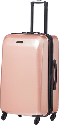 Moonlight Hardside Bagaglio espandibile con ruote a rotazione, oro rosa, di dimensioni medie 24 pollici