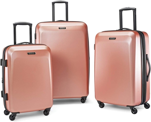 Moonlight Hardside Bagaglio espandibile con ruote a rotazione, oro rosa, di dimensioni medie 24 pollici