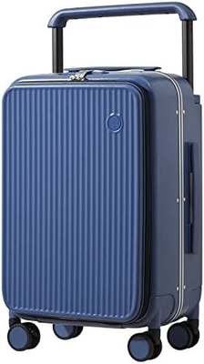 Luggage Wide Handle Luxury Design Rolling Travel Sulitore PC Hardside con telaio in alluminio Ruote spinatrici vuote,