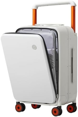 Luggage Wide Handle Luxury Design Rolling Travel Sulitore PC Hardside con telaio in alluminio Ruote spinatrici vuote,