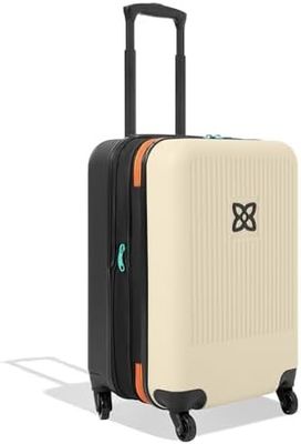 Valigia resistente con pannello interno in rete anti-schiacciamento e cinghia di compressione progettata per viaggi senza stress