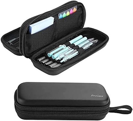 ProCase Pen Pencil Case, 2 strati EVA Zipper Pencil Box Bag Large Capacity Stationery Storage Organizer per la scuola