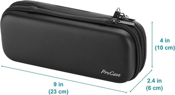 ProCase Pen Pencil Case, 2 strati EVA Zipper Pencil Box Bag Large Capacity Stationery Storage Organizer per la scuola