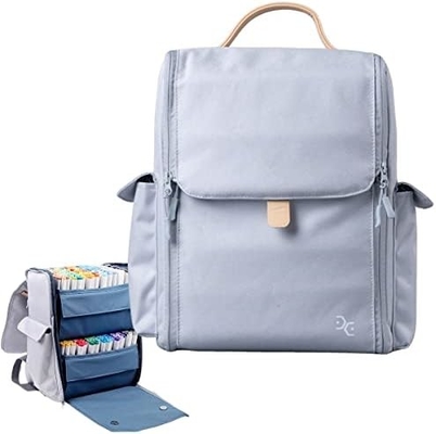 Stoccaggio Borsa per pennarelle pennarello pennarello per colorare matite Libri Arte e mestiere forniture Strumenti cosmetici, fino a 130 penne