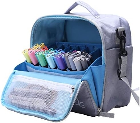 Stoccaggio Borsa per pennarelle pennarello pennarello per colorare matite Libri Arte e mestiere forniture Strumenti cosmetici, fino a 130 penne
