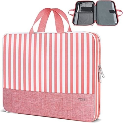 Cassa per laptop, TSA 15.6 pollici Borsa portatile portabile manica portatile Acqua resistente Cassa per computer portabile portabile