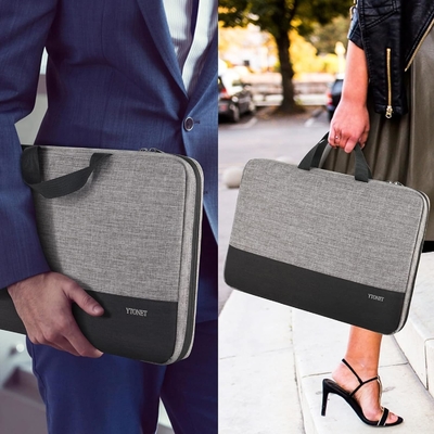 Cassa per laptop, TSA 15.6 pollici Borsa portatile portabile manica portatile Acqua resistente Cassa per computer portabile portabile