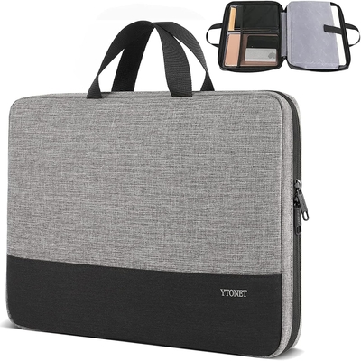 Cassa per laptop, TSA 15.6 pollici Borsa portatile portabile manica portatile Acqua resistente Cassa per computer portabile portabile