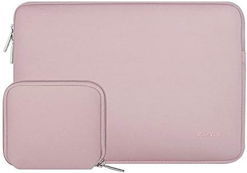 Manica per laptop Compatibile con MacBook Air/Pro, notebook da 13 a 13,3 pollici, borsa in neoprene con cassa piccola, albicocca