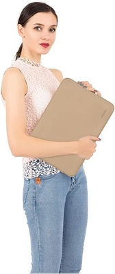 Manica per laptop Compatibile con MacBook Air/Pro, notebook da 13 a 13,3 pollici, borsa in neoprene con cassa piccola, albicocca