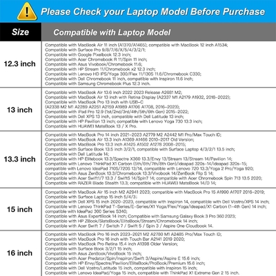 Manica per laptop Compatibile con MacBook Air/Pro, notebook da 13 a 13,3 pollici, borsa in neoprene con cassa piccola, albicocca
