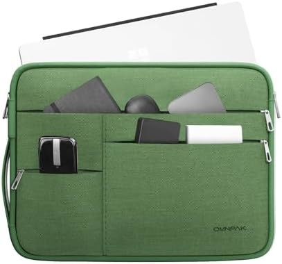 Adatto per,MacBook Pro 13-14 pollici, PET riciclato portatile con manico e tasca di accessori