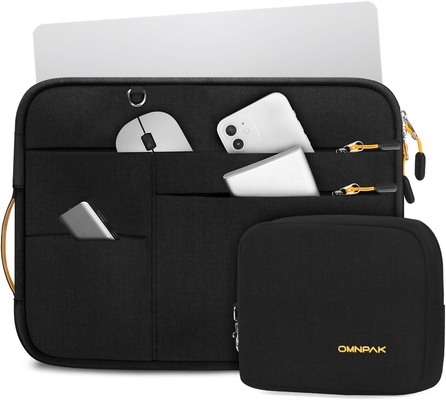 Adatto per,MacBook Pro 13-14 pollici, PET riciclato portatile con manico e tasca di accessori