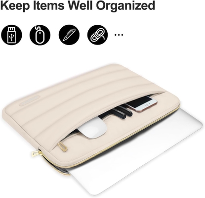 Adatto per MacBook Air/Pro, portatile da 13-13,3 pollici, adatto per MacBook Pro 14 pollici con confezione orizzontale in poliestere