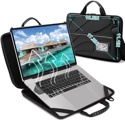 Bug 14.2-15.6 Inch Laptop Case Hard Shell, Protective Laptop Carrying Case con supporto per la dissipazione del calore