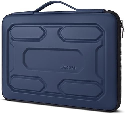 13Cassa per laptop da 0,3 pollici con manico Borsa per computer a prova di urti Valigia protettiva EVA impermeabile 13-13 pollici portatile