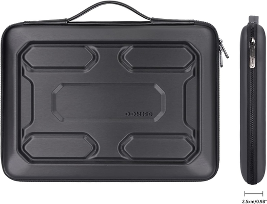 13Cassa per laptop da 0,3 pollici con manico Borsa per computer a prova di urti Valigia protettiva EVA impermeabile 13-13 pollici portatile
