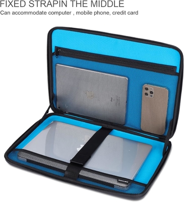13Cassa per laptop da 0,3 pollici con manico Borsa per computer a prova di urti Valigia protettiva EVA impermeabile 13-13 pollici portatile
