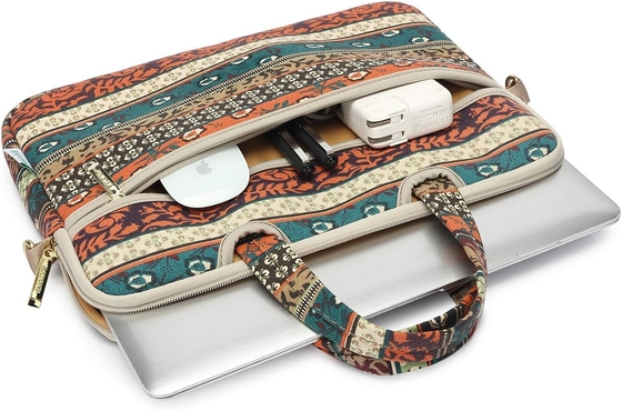 Red Bohemia Patten Acquaproof Laptop Spalla Borsa Messaggero Case Manica per 12 pollici 13.3 pollici Laptop