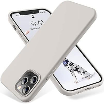 Cassa per iPhone 12 Pro Max, protezione di livello militare, silicone antiurto, anti-impronte digitali e anti-slip, custodia per telefono