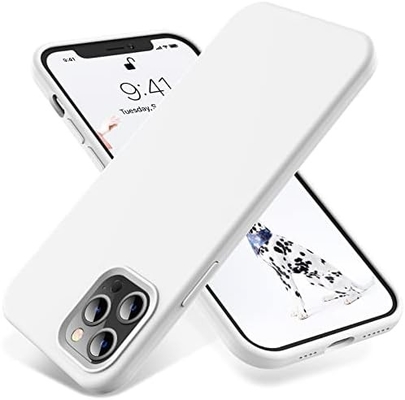 Cassa per iPhone 12 Pro Max, protezione di livello militare, silicone antiurto, anti-impronte digitali e anti-slip, custodia per telefono