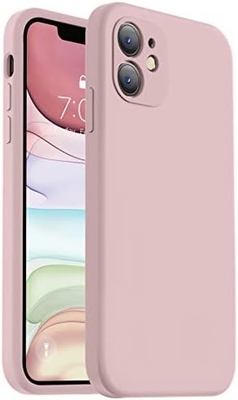Compatibile con la custodia dell'iPhone 11, Silicone liquido aggiornato con [bordi quadrati] [rivestimento morbido in microfibra antigraffi]