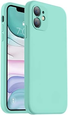 Compatibile con la custodia dell'iPhone 11, Silicone liquido aggiornato con [bordi quadrati] [rivestimento morbido in microfibra antigraffi]