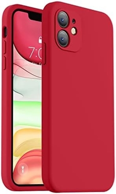Compatibile con la custodia dell'iPhone 11, Silicone liquido aggiornato con [bordi quadrati] [rivestimento morbido in microfibra antigraffi]