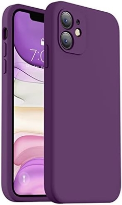 Compatibile con la custodia dell'iPhone 11, Silicone liquido aggiornato con [bordi quadrati] [rivestimento morbido in microfibra antigraffi]
