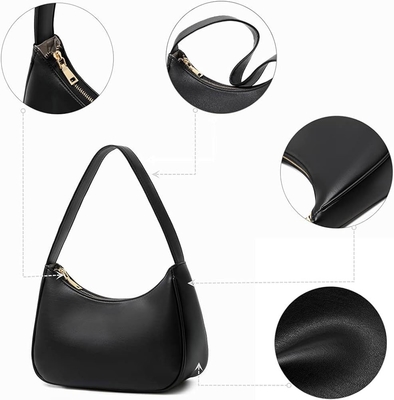Borse da spalla per donne, borsa da mano da vagabondo carina Mini borsa con chiusura a cerniera