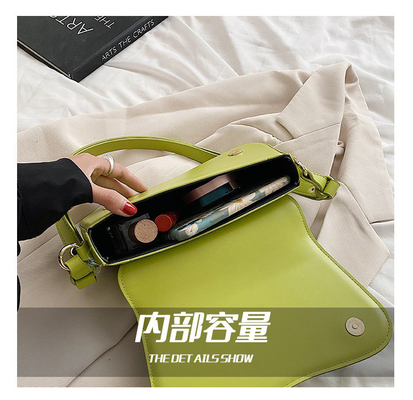 Borsa da spalla piccola per donne Borsa crossbody di tendenza Borse in pelle impermeabile Borse da mano a frizione Borse da design