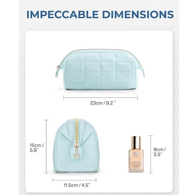 Borsa Cosmetica Puffy Borsa cosmetica progettata con un materiale gonfio che è morbido quanto resistente