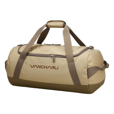 Borsa da viaggio marrone per sport e palestra versatile, resistente e progettata per stili di vita attivi