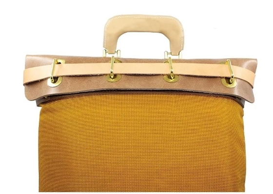Regolamento di chiusura della sicurezza Borsa postale con maniglie con maniglie è costruito con 1350 Denier Basket balistico tessuto oro o 1000 Denier che sono resistenti all'acqua