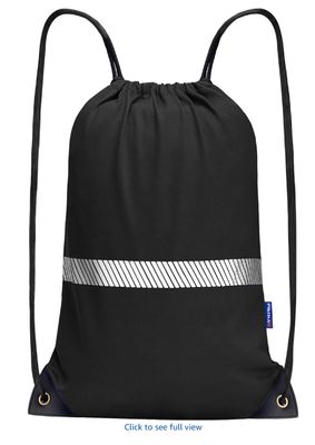 Drawstring Backpack Bag work Sackpack