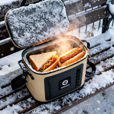 Multi Scenario Sacchetto di raffreddamento impermeabile dotato di TPU a prova di perdite, costruzione a 24 ore di conservazione del ghiaccio e comode cinture regolabili per versatili