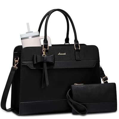 Borsa portatile per donne,borsa da lavoro in cuoio, borsa impermeabile per insegnanti di business, borsa da mano per computer grande, borsetta, regali per ufficio per donne