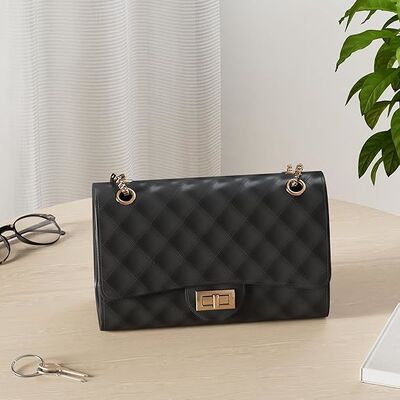 Borsa da spalla da donna di tendenza con portafogli di design a catena