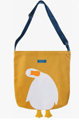 Cute Canvas Tote Bag - Graphic Tote Bag per pranzo e alimentari
