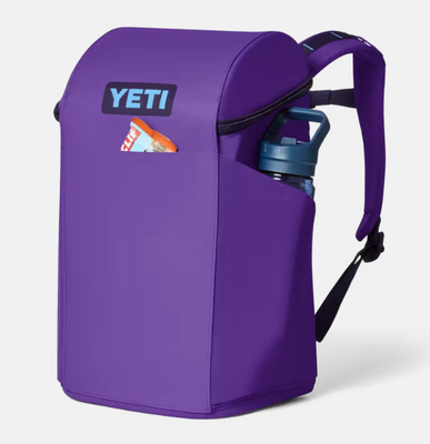 Zaino impermeabile con elegante sistema bungee frontale Due tasche per bottiglie d'acqua e maniglie di presa bilanciate in alto