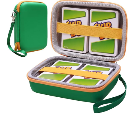 Custodia per carte - Compatibile con giochi di carte Pokemon, Skip-Bo, UNO e Phase 10